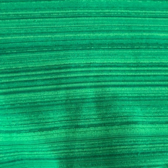 Under Armour Teal Striped Polo Heat Performance Shirt - Picture 10 of 11